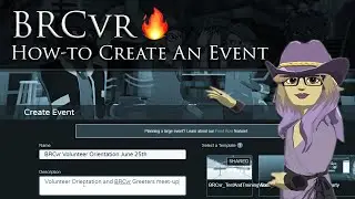 BRCvr - How-to Create An Event (2021)