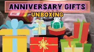 Anniversary Gifts 🎀❤️| Unboxing 🎁😍😊