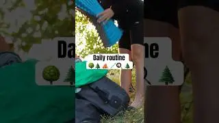 Morning routine as a BIKEPACKER ✨