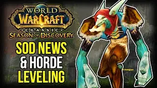 SoD News/ Shaman Leveling | Cata Beta OUT! | Season of Discovery | WoW Classic