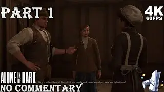 Alone in the dark Gameplay Walkthrough Part 1 (4K 60FPS) No Commentary