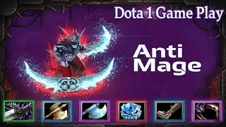 N42- Игровой процесс Dota 1 (Anti Mage) Fadeaway Ali Dk с Асгаром Делхой