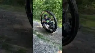 Cruising the Future on a Monowheel! 🔥🛞 | Next-Gen Ride