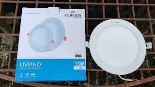 Luker 15w 6 inch round celling LED light