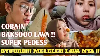 BAKSO LAVA ‼️ TERNYATA BEGINI EXPRESI MEREKA KEPEDASAN ❓‼️ SUPER HOT 🔥🔥 (MELELEH & BANJIR LAVANYA )