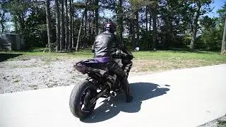 ZX14R Voodoo Slash and megaphone comparison Burnout Drive by