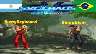 SNK vs. Capcom - SVC Chaos Super Plus- RustyKeyboard vs -Shibobism_ FT5
