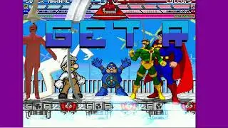 Karane MUGEN Battle #227: Super Karane & Tornado Babi vs Cyclops & Superman