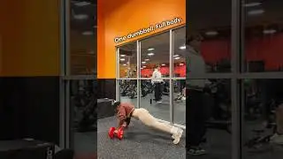 One dumbbell, full body workout. #fitness #workout #motivation #shorts
