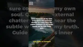 A Prayer for Inner Compass Navigation #InnerCompass #SoulNavigation #Intuition #FindYourWay