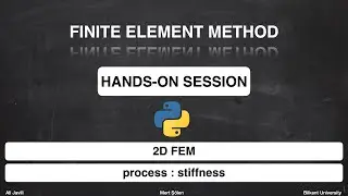2D FEM в Python — Жесткость