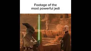 The most powerful Jedi: Coleman Trebor 😭#shorts  #starwars