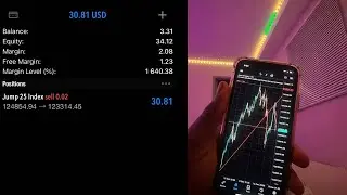 Live Trading Flipping $3.31 on Deriv synthetic Trading.🤯⚠️.WATCH THIS VIDEO AND LEARN ‼️