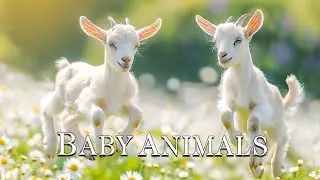 Let's Enjoy Rare Cute and Happy Moments of Baby Wildlife - Relaxing Music - Baby Animals