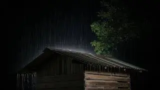 Calm Your Mind 🌧️ | Heavy Rain Ambience | Rainy Window View | Anxiety Reduction