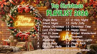 Beautiful Relaxing Christmas Music 🎄 Peaceful Xmas Playlist for Sleep, Study & Calm Mood 🌙