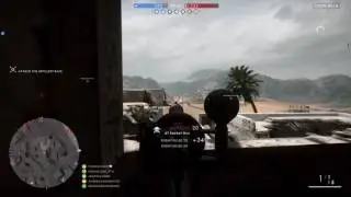 Battlefield 1: AT Rocket Gun VS Behemoth Armored Train