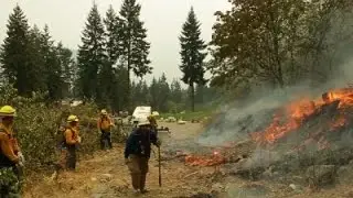 Western Fires Burn 1,500 Square Miles in Two Weeks
