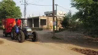 Tmr  dairy farm feed mixer wagon