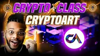 🔥 CRYPTO CLASS: CRYPTOART.AI | LARGEST DECENTRALIZED NFT MARKETPLACE IN ASIA | NFT CREATION | SALES
