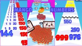 number master vs food run new level gameplay walkthrough #numbermaster #foodrun #vrbabycgaming #game