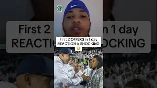 Very humble reaction 🫡🫡 #recommended #athleteinsights #football #d1 #cfb #offers #nfl #relatable