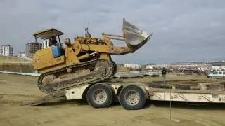 CATERPİLLAR 955 CAT TIRA NASIL Y&Uuml;KLENİR