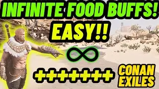 Best Passive Food Buff Farm in Conan Exiles - Easy Infinite Boosts!