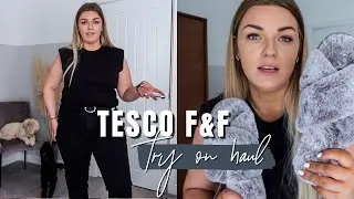 F&F Tesco Winter/Spring Try On Haul |  Plus Size Fashion | Louise Henry