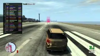 GTA IV - Rockstar Social Club Official Multiplayer Event - Massive Race