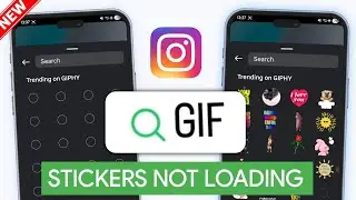 Fix Instagram Story Gifs Giphy Stickers Not Showing | Giphy Gifs Not Loading on Instagram