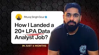 Want a 20+ LPA Data Analyst Job? Here&rsquo;s the Ultimate 2025 Roadmap