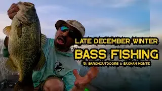 Late December Winter Bass Fishing Lake Elsinore #fishing #bass #winter