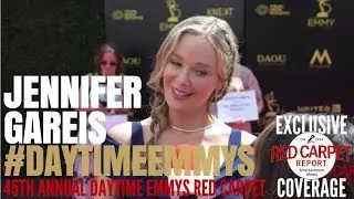 Jennifer Gareis #CBSDaytime interviewed at the 45th Annual Daytime Emmy Awards #NATAS #DaytimeEmmys