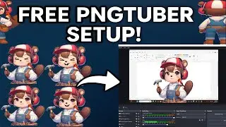 Полное руководство PNGTuber / Vtuber: Дизайн персонажей ИИ &rarr; Inkscape &rarr; Veadotube &rarr; OBS