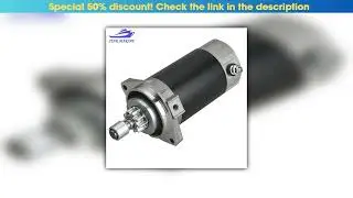 Review 3C8-76010-1 Starter Motor For Suzuki Tohatsu Mercury Boat Motor 18319 853805T03 31100-94400&bull;