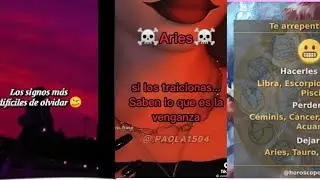 Tik toks de los signos zodiacales #14