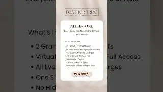 Your all access pass is here! #joinnow #empoweredwomen #delhincrevents #womencommunity #grandevents