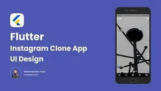 FLUTTER UI - #PART 4 Instagram Clone App UI Design - Speed Code