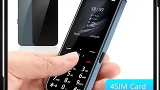 SERVO X4 Mobile Phones 2.4inch 4 SIM Cards Speed Dial Magic Voice Auto Call Recorder.