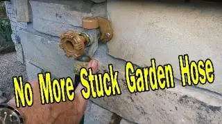 🤔 How to prevent your water 💦💧Hose from getting Stuck👍🏻  Easy On! 🙂 Easy Off! 😃 From now on 😎