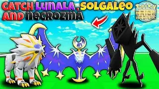 [КОДЫ] Как поймать Луналу, Солгалео и Некрозму в Pokemon Brick Bronze (Roria Conquest Roblox)