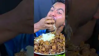 Spicy Mutton Boti Fry Eating #Mukbang #EatingShow #BigBites #ASMREating #EatingChallenge