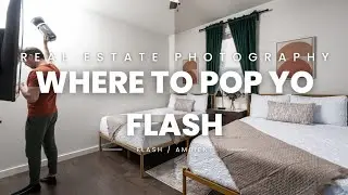 Where To Place Flash Pops For Flash/Ambient Real Estate Photography