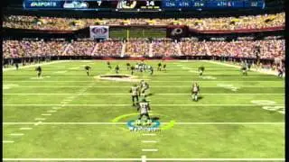 Madden 13 Demo gameplay/commentary: Seahawks vs Redskins