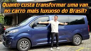 Você achava que era muito mais! Transforme uma van em um dos veículos mais luxuosos que você já viu.