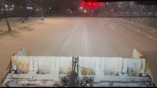 Loader Snow Removal POV (-9* Blizzard)