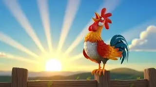 Good Morning Mr  Rooster! 🌅 Wake Up Song for Kids Charles Nursery Rhymes