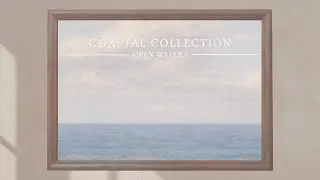 Open Waters Landscape | Vintage Art for TV | Coastal Collection (1 Hour Ambient Display)