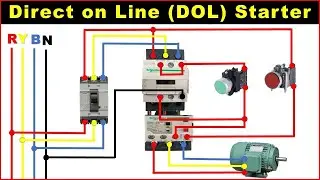 Direct On Line Starter Connection Explained in Twi